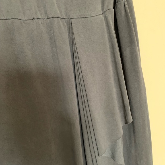 H&M Grey Ruffle Wrap Dress size S - Picture 6 of 7